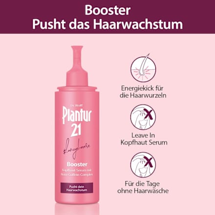 #langehaare Booster Kopfhaut-Serum Plantur 21