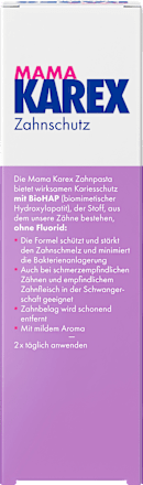 Zahnpasta Mama Zahnschutz KAREX