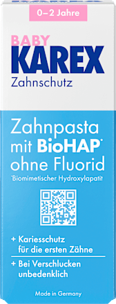 Zahnpasta Baby Zahnschutz KAREX