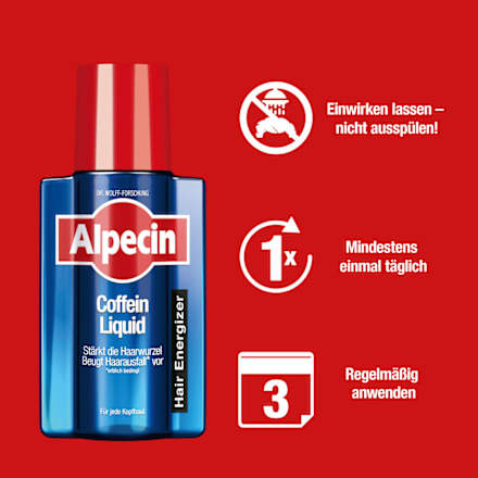 Haarwasser Coffein Liquid Alpecin