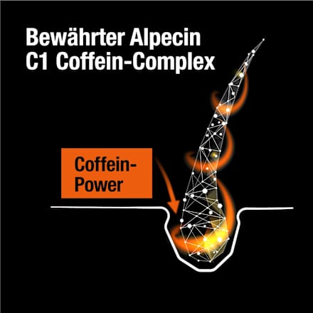 Shampoo Coffein C1 Black Edition Alpecin