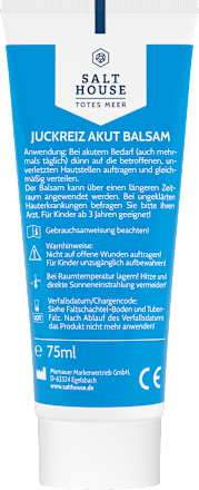 Pflegecreme Juckreiz Akut Balsam Totes Meer Therapie  Salthouse