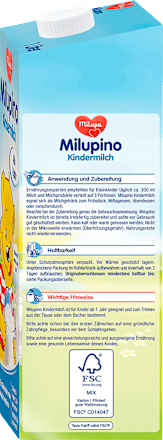 Kindermilch Milupino ab 1 Jahr Milupa
