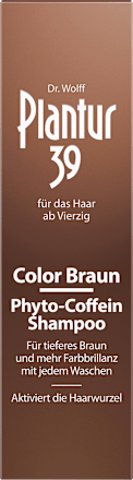 Shampoo Phyto-Coffein Color Braun Plantur 39