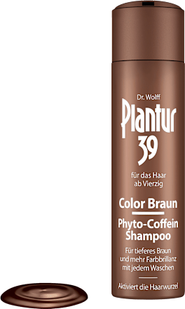 Shampoo Phyto-Coffein Color Braun Plantur 39