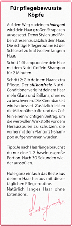 Spülung Nutri-Conditioner #langehaare Plantur 21