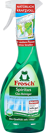 Spiritus Glas-Reiniger Frosch