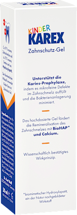 Zahnschutzgel Kinder, 0-12 Jahren fluoridfrei KAREX