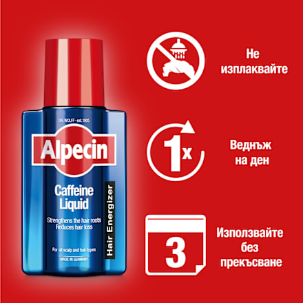 Кофеинов лосион за коса Alpecin