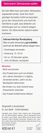 Mundspülung Repair Zahnmilch, fluoridfrei Bioniq®
