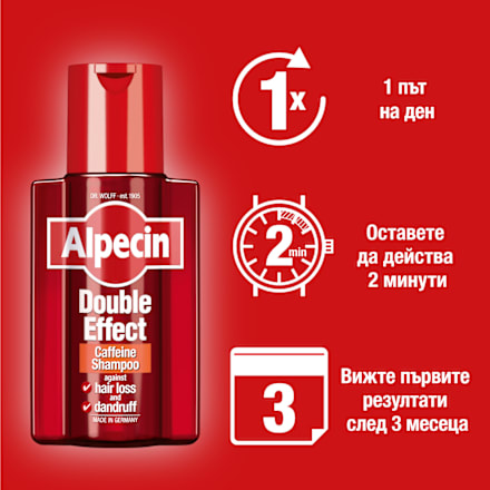 Кофеинов шампоан против косопад и пърхот Alpecin