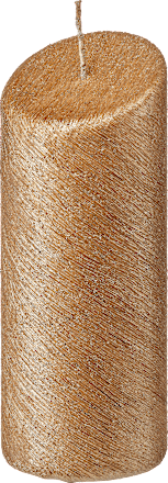 Kerzen gestuft & abgeschrägte Oberfläche, gold metallic Dekorieren & Einrichten