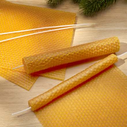 Wabenplatte 250/170, 25 % Bienenwachs, 5tlg Dekorieren & Einrichten