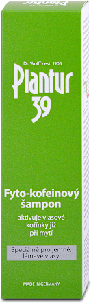 Fyto-kofeínový šampón jemné a lámavé vlasy Plantur 39