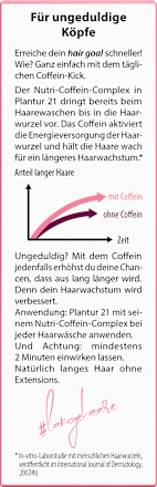 Shampoo Nutri-Coffein #langehaare Plantur 21