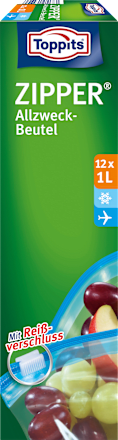 Allzweckbeutel Zipper (1 Liter) Toppits