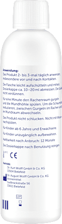 Mund- und Rachenspülung antiviral, fluoridfrei ab 6 Jahren KAREX