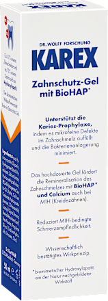 Zahnschutzgel Kinder ab 0 Jahren fluoridfrei KAREX