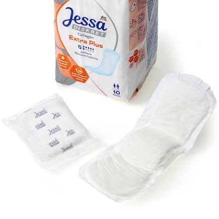 Inkontinencia betét Extra Plus, közepes hólyaggyengeség esetén Jessa DISKRET