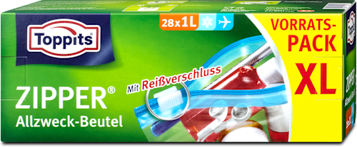 Zipper Allzweckbeutel Toppits