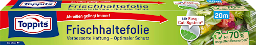 Frischhaltefolie zum Abreißen, selbsthaftend Toppits