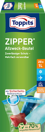 Zipper Allzweckbeutel Toppits