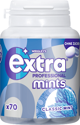 Pastillen, EXTRA Professional Mints Classic EXTRA