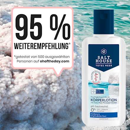 Bodylotion Totes Meer Therapie Salthouse