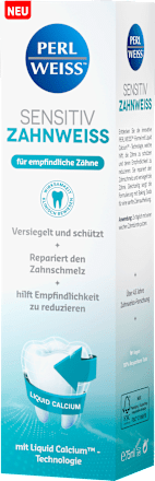 Zahnpasta Zahnweiss Sensitiv Perlweiss