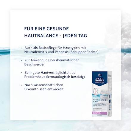 Pflegecreme Intensiv Forte Salthouse