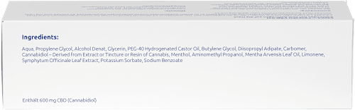 Kühlendes CBD Muskel-& Gelenkgel Cannaxil