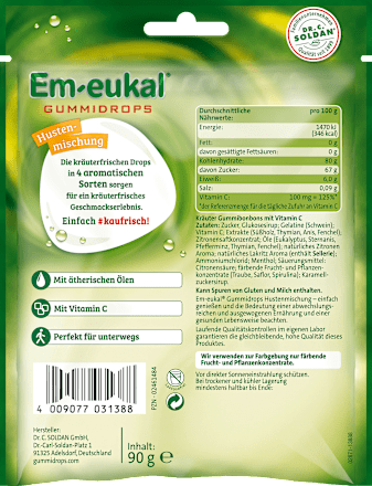 Gummidrops, Hustenmischung Em-eukal