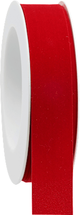 Geschenkband samt rot GOLDINA