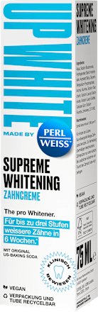 Zahnpasta Up White Supreme Whitening Perlweiss