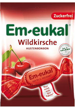 Hustenbonbons Wildkirsche zuckerfrei Em-eukal