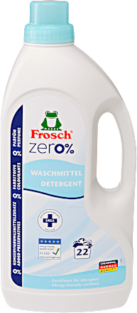 Zero% mosógél színes- és fehér ruhákhoz (22 mosás) Frosch