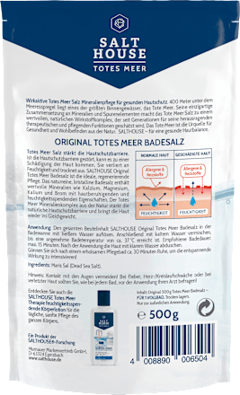 Badesalz Totes Meer Salthouse