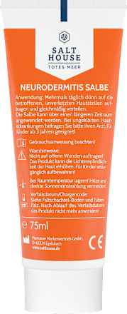 Pflegecreme Neurodermitis Salbe Totes Meer Therapie  Salthouse