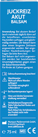 Pflegecreme Juckreiz Akut Balsam Totes Meer Therapie  Salthouse