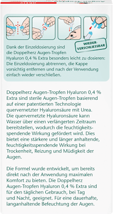 aktiv Augentropfen Hyaluron 0,4 % Doppelherz