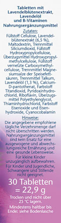 Lavendel Tabletten 30 St. Doppelherz