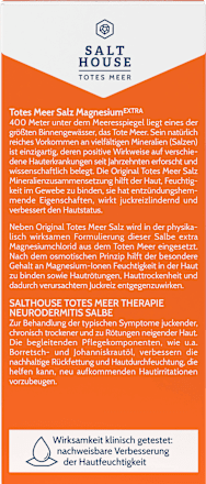 Pflegecreme Neurodermitis Salbe Totes Meer Therapie  Salthouse