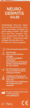 Pflegecreme Neurodermitis Salbe Totes Meer Therapie  Salthouse