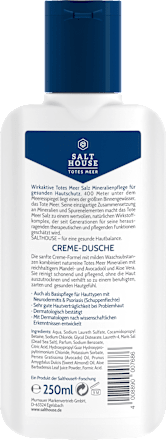 Cremedusche Totes Meer Mineralien Salthouse