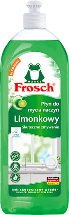 Limonkowy płyn do mycia naczyń  Frosch