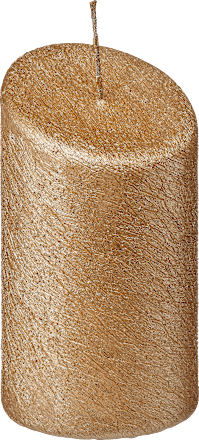 Kerzen gestuft & abgeschrägte Oberfläche, gold metallic Dekorieren & Einrichten