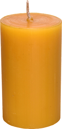 Kerze aus 100 % Bienenwachs, Rustik (8 cm) Dekorieren & Einrichten