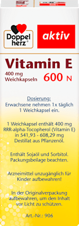 Vitamin E 600N Kapseln Doppelherz