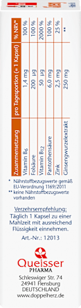 Ginseng Kapseln 30 St. Doppelherz