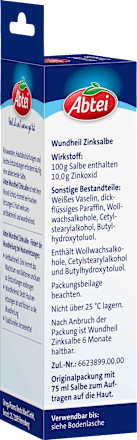 Wundheil Zinksalbe Abtei